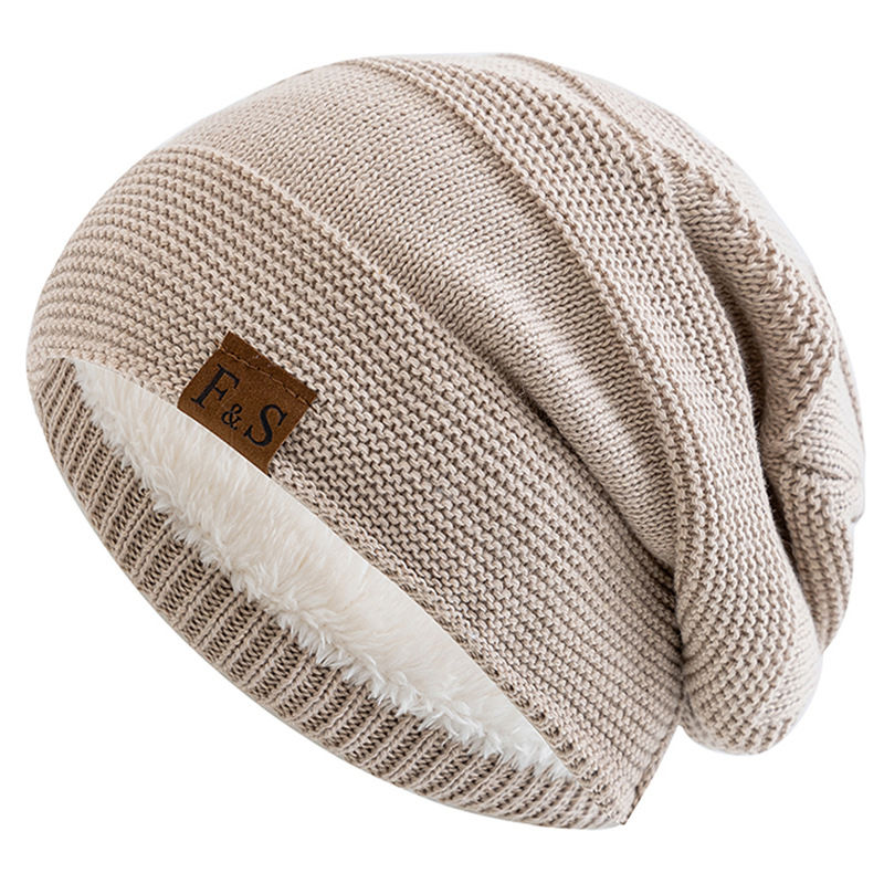 Thumbnail: ThermaPlush Fleece‑Lined Premium Knit Beanie