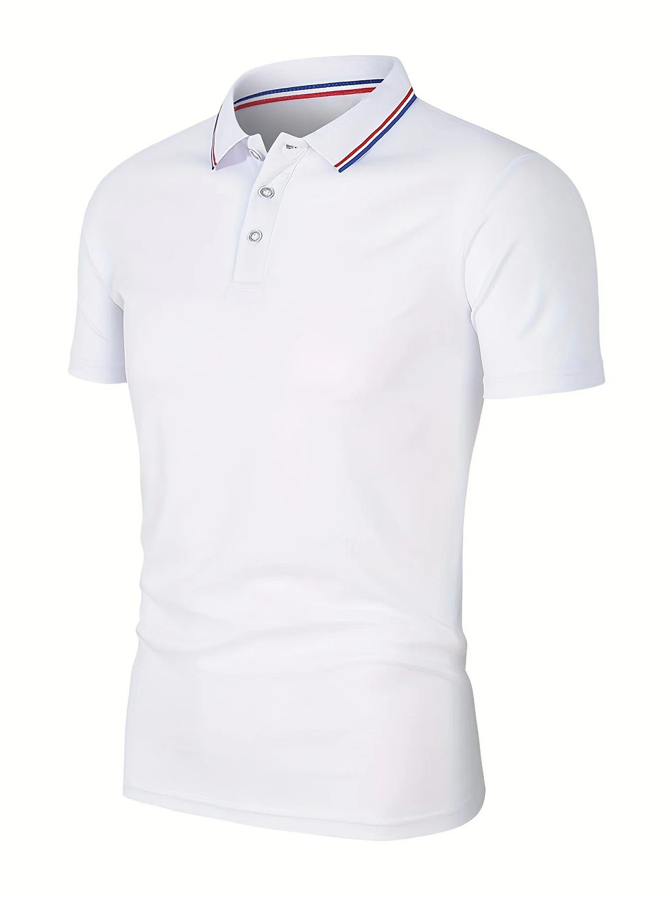 Thumbnail: PrimeFit Contrast Trim Premium Short‑Sleeve Polo Shirt