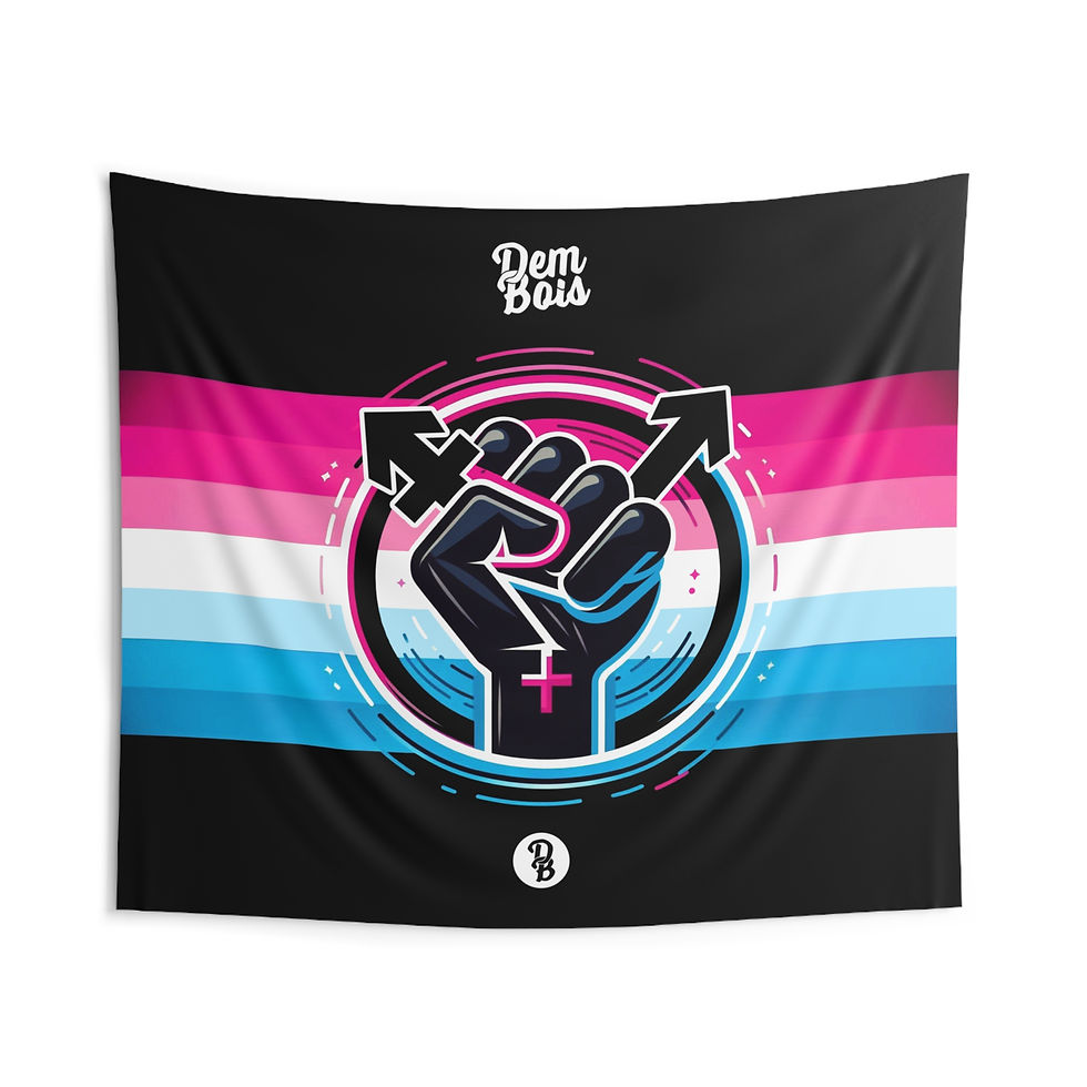 Thumbnail: Dem Bois Power Indoor Wall Tapestry