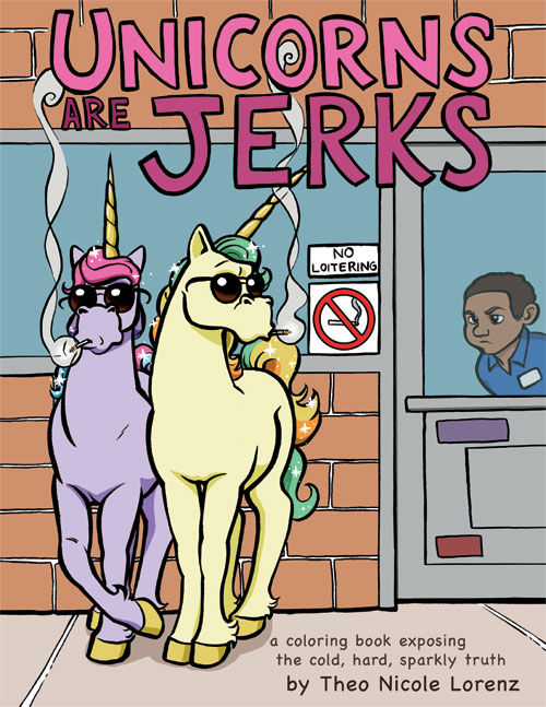 Thumbnail: Unicorns Are Jerks Original COVER ART