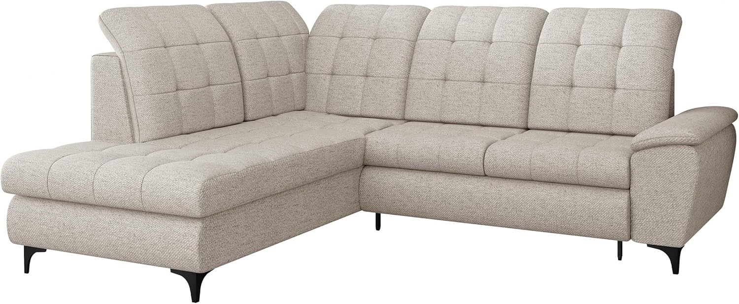 Mirjan24 Ferulk Ecksofa mit Schlaffunktion und Bettkasten