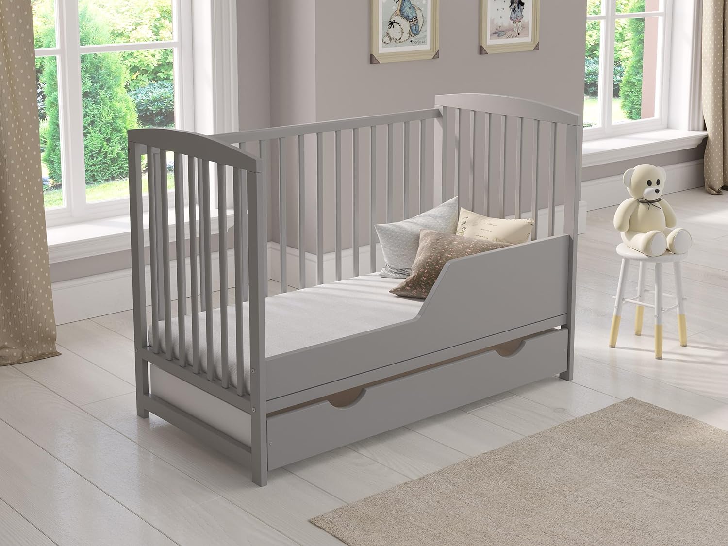 Love For Sleep Babybett 120x60 mit Matratze & Schublade