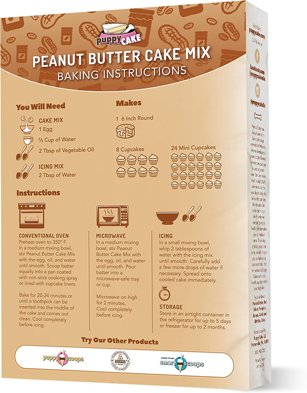 Thumbnail: Puppy Cake Cake Mix ingredients list