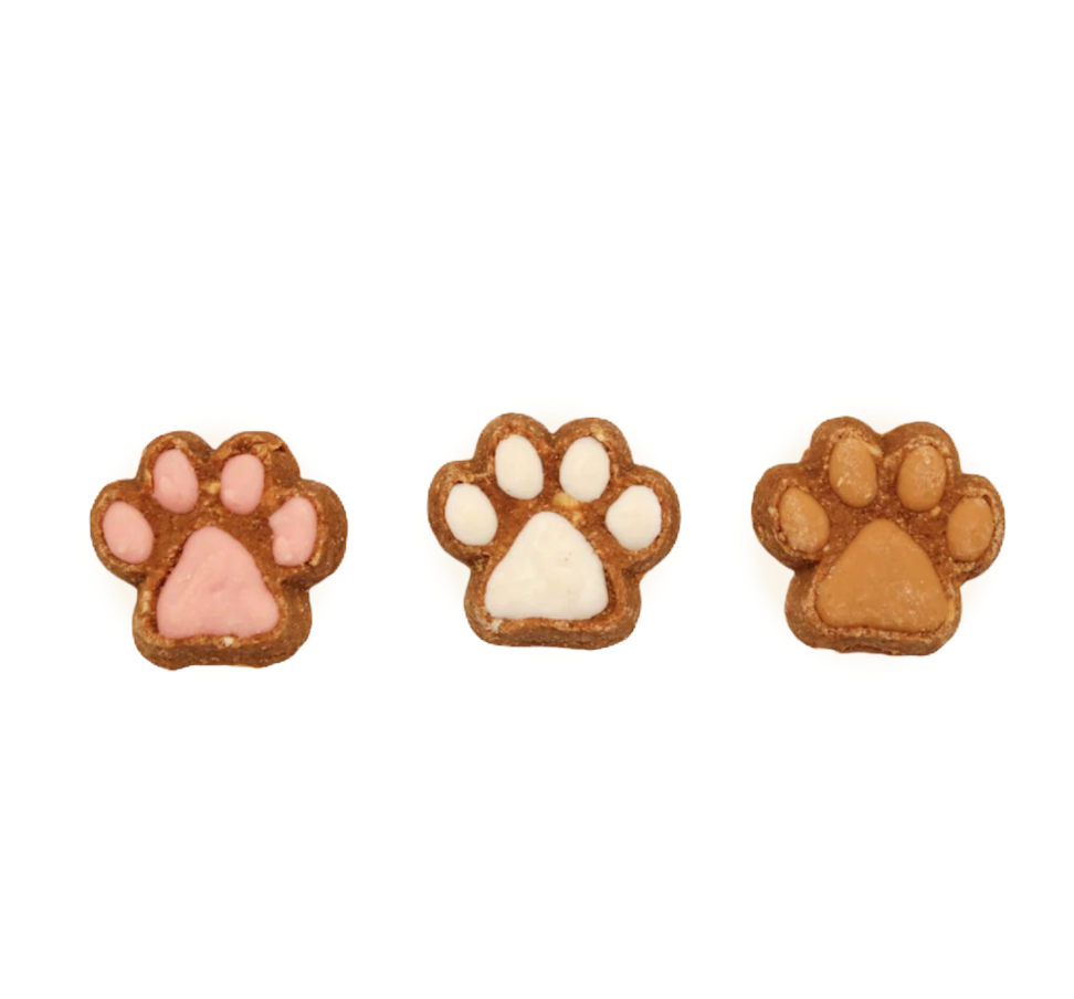 Thumbnail: PAWS Neapawlitan Meltaways three paw shaped treats