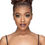 Thumbnail: Janet Collection Human Hair Blend Bun Remy Illusion Scrunch Tendril