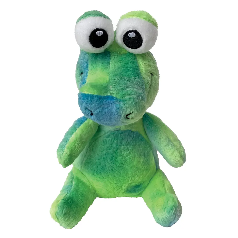 ColorPop Plushies Dog Toys green frog