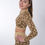 Pikkukuva: Nauti Seamless Leopard long sleeve Crop Top Brown