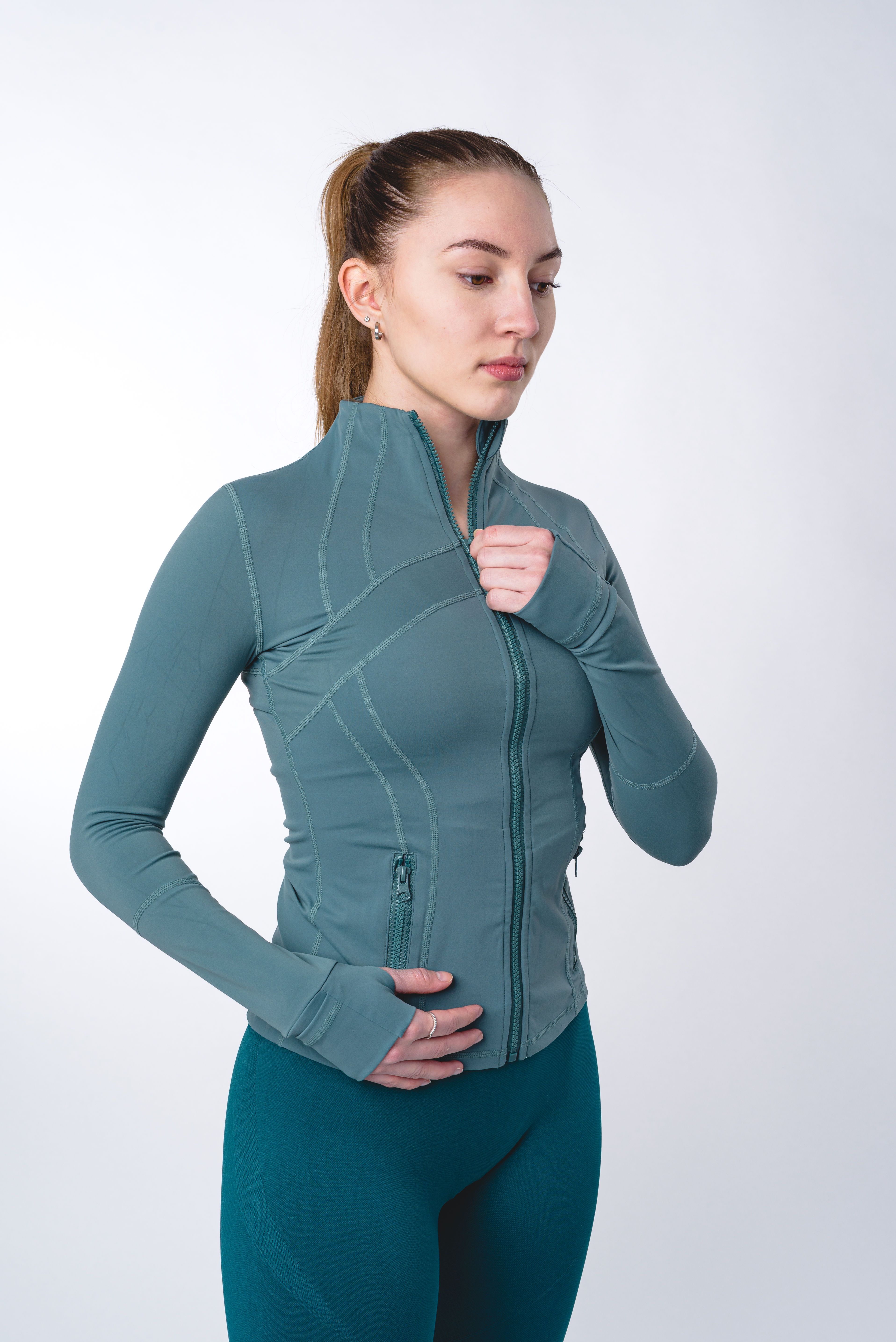 Outline Jacket Mint Green