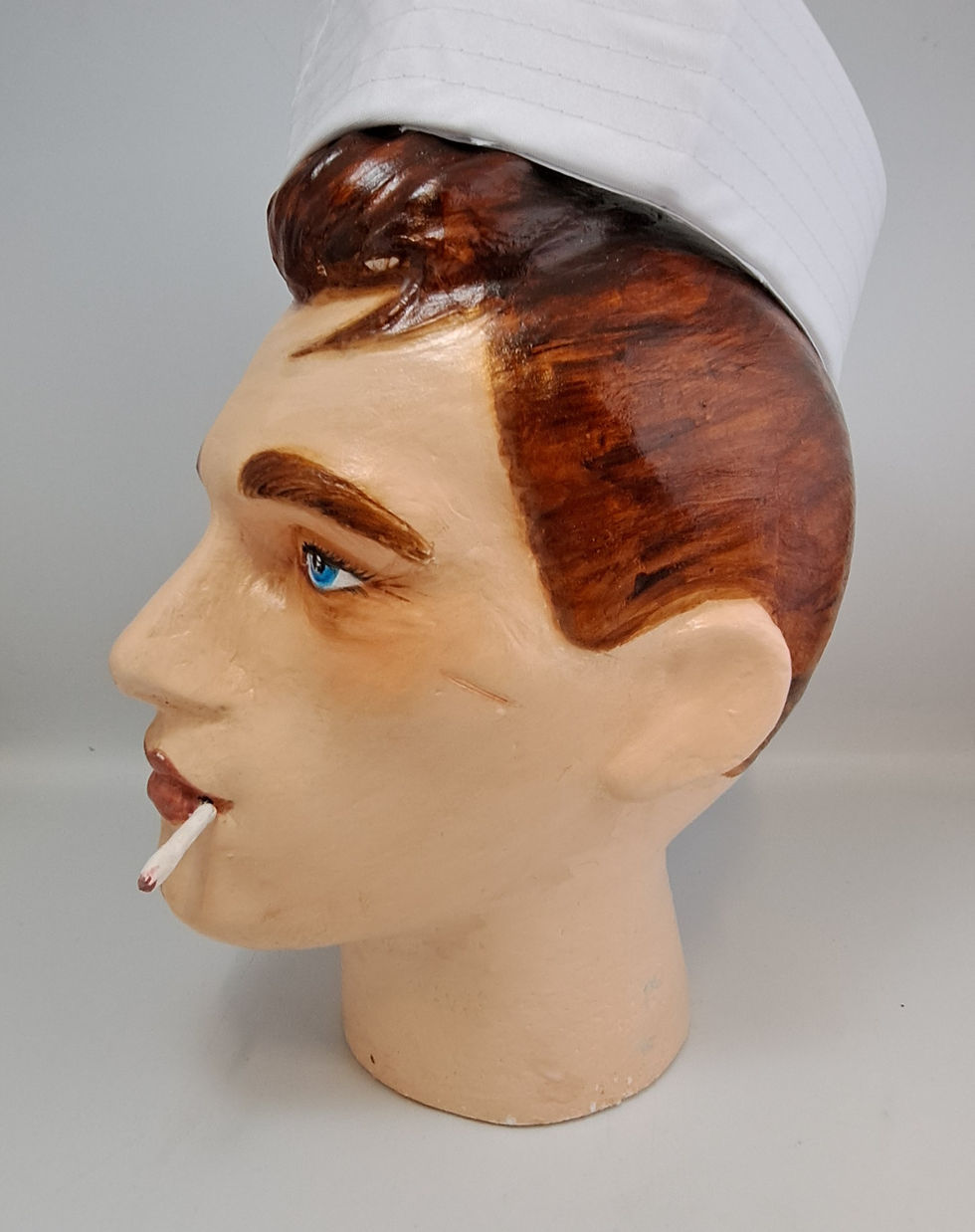 Thumbnail: Male Sailor Art Mannequin Head