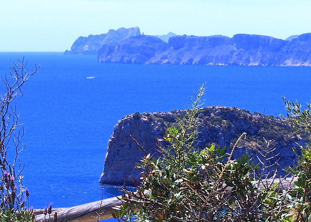 From just below the lighthouse