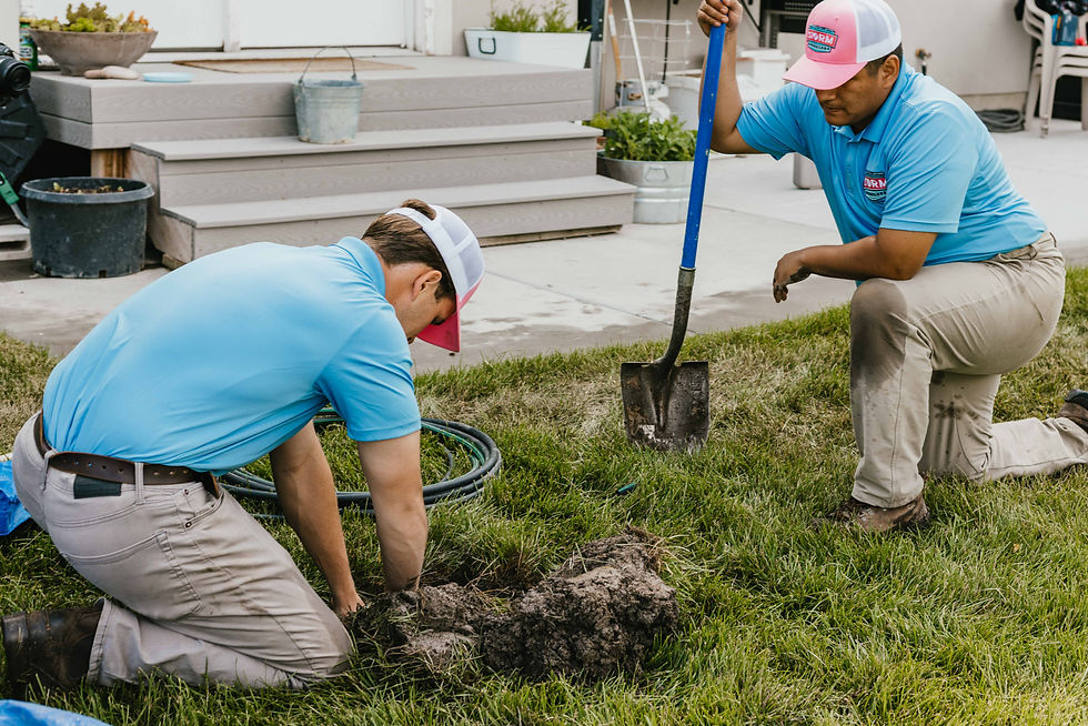 Sprinkler repair in Pleasant Grove, Utah
