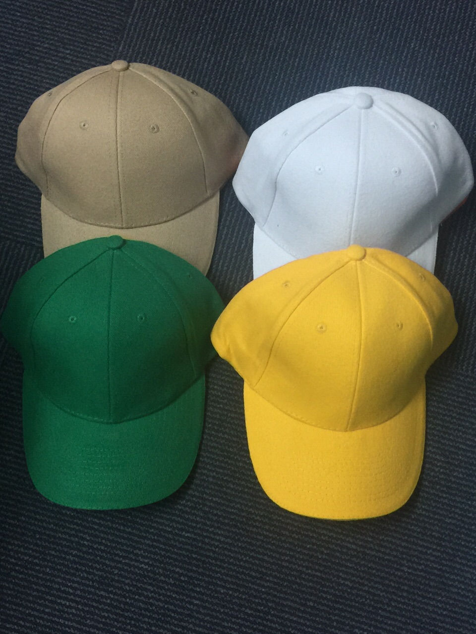 7 x 7 High Quality Baseball Caps