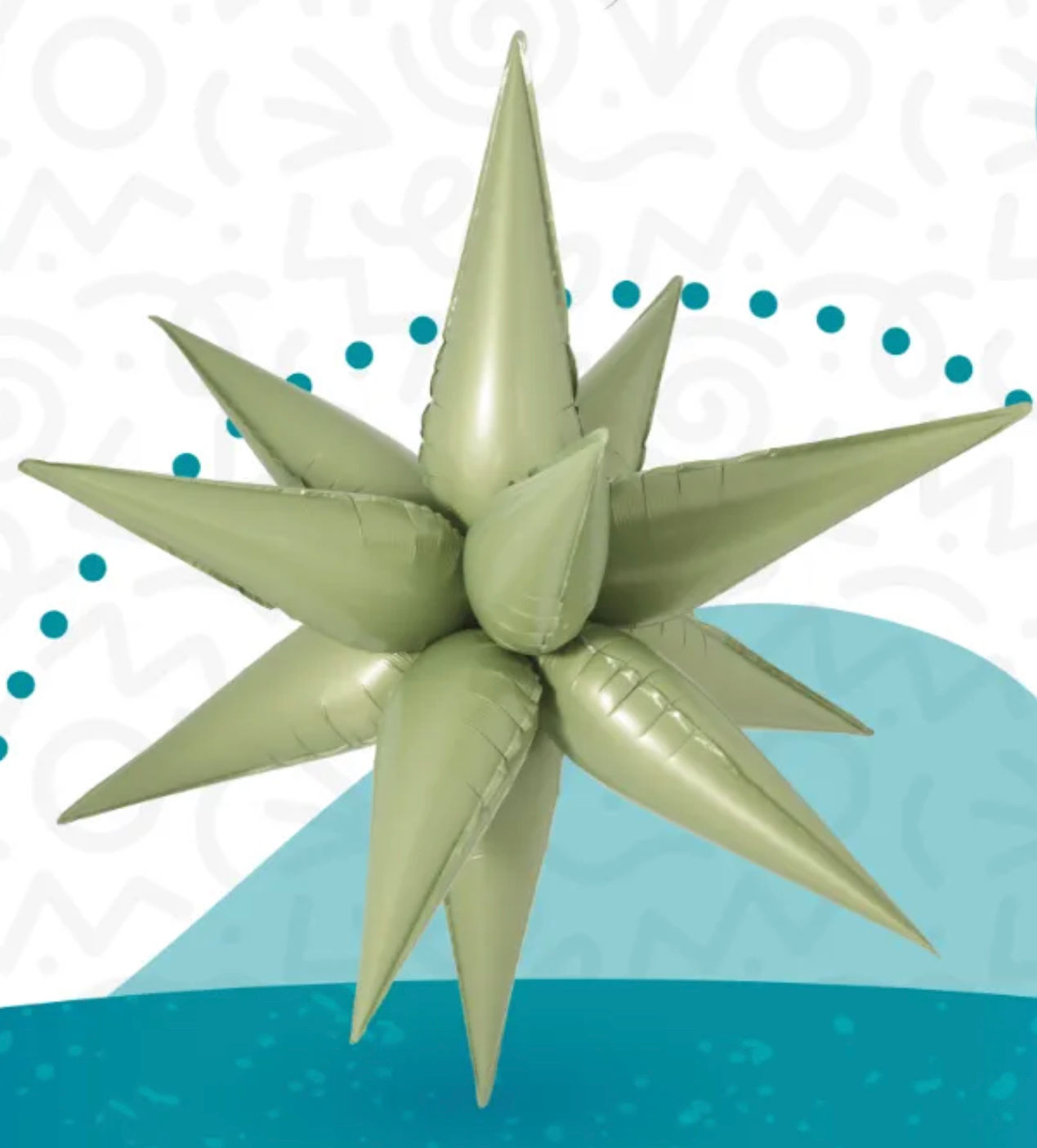 26” OLIVE STARBURST 