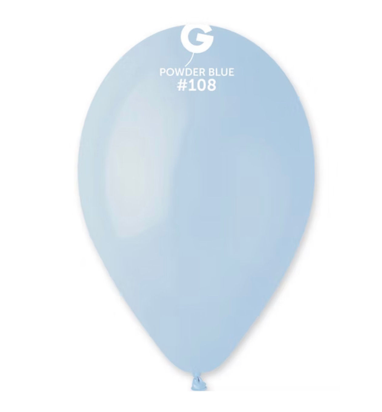GEMAR POWDER BLUE 108 5” 100pk