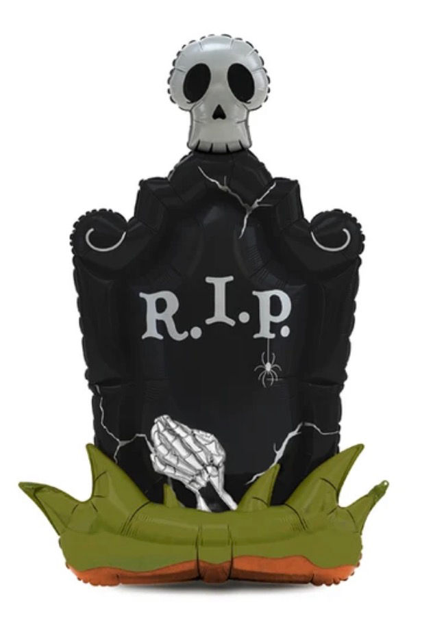 Standing Tombstone Foil Balloon