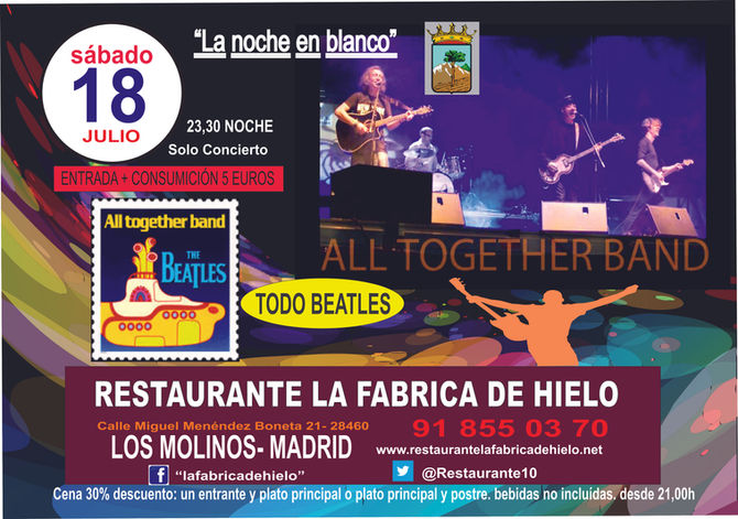 Cena-Concierto "All Together Band"