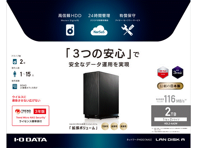 サーバ入れ替えにNASは如何?