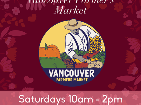 Gather Arts at the Vancouver Farmers Market: Valentine’s Day Flowers & Gifts