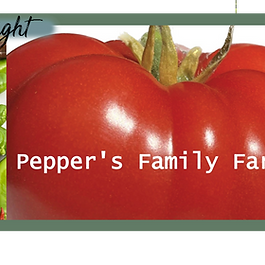 Pepper's Family Farm Products