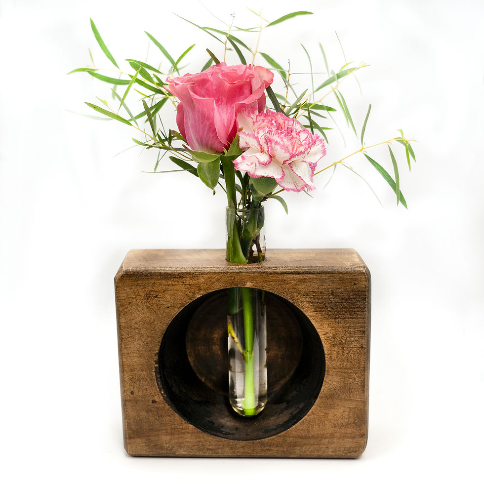 Thumbnail: Wooden Farmhouse Budvase