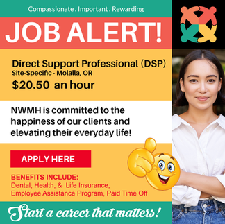 Molalla DSP Job Opening