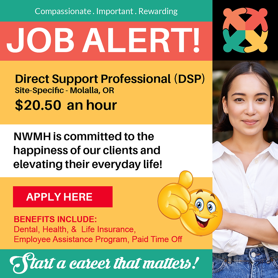 Molalla DSP Job Opening