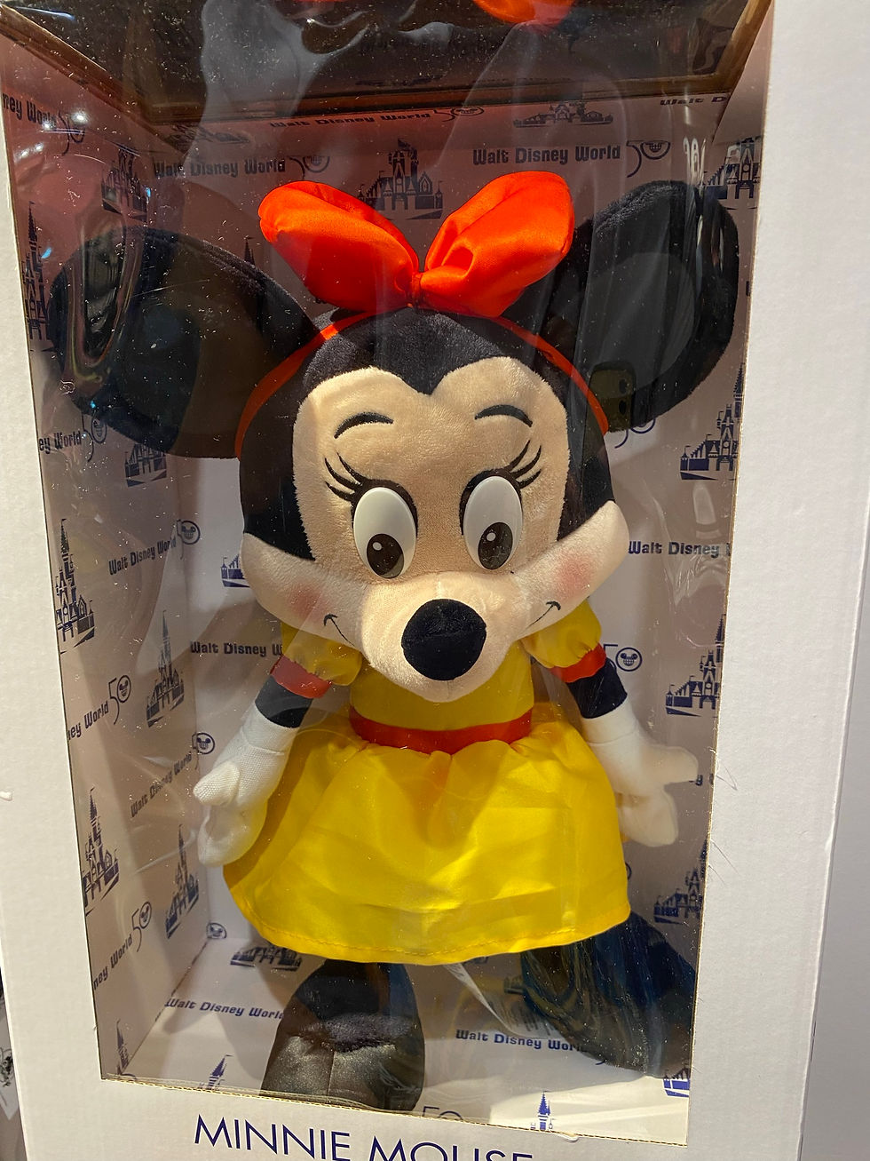 【限定品】50周年ヴィンテージ　ミニーマウス　ディズニーぬいぐるみ ヴィンテージ ミニーマウス カリフォルニア 特大 ビッグ BIG