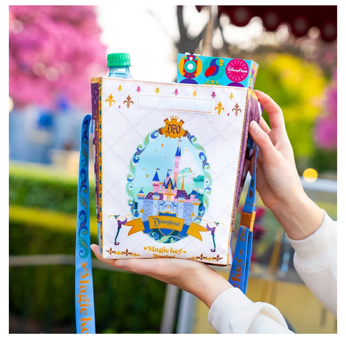 美新品　ディズニーランド マジックキー クーラーバッグ 70周年　ポップコーン 70周年のマジックキー🗝️限定ポップコーンバッグ🍿 ドリンクと