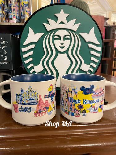 【貴重】フロリダStarbucksマジックキングダム45周年限定マグカップ 貴重】フロリダStarbucksマジックキングダム45周年限定
