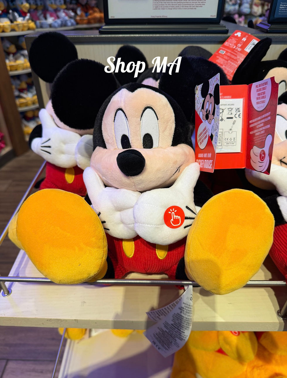 Thumbnail: ミッキー　笑うぬいぐるみ