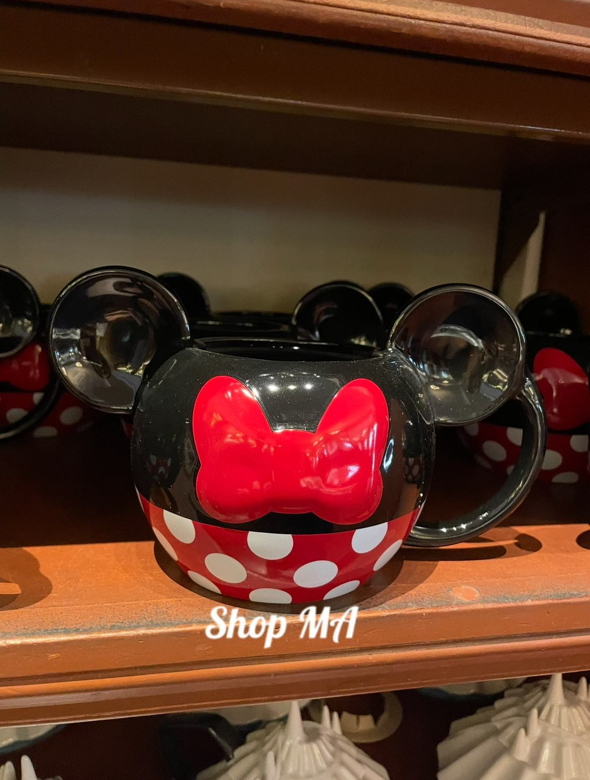 ミニー　サイン入りマグカップ