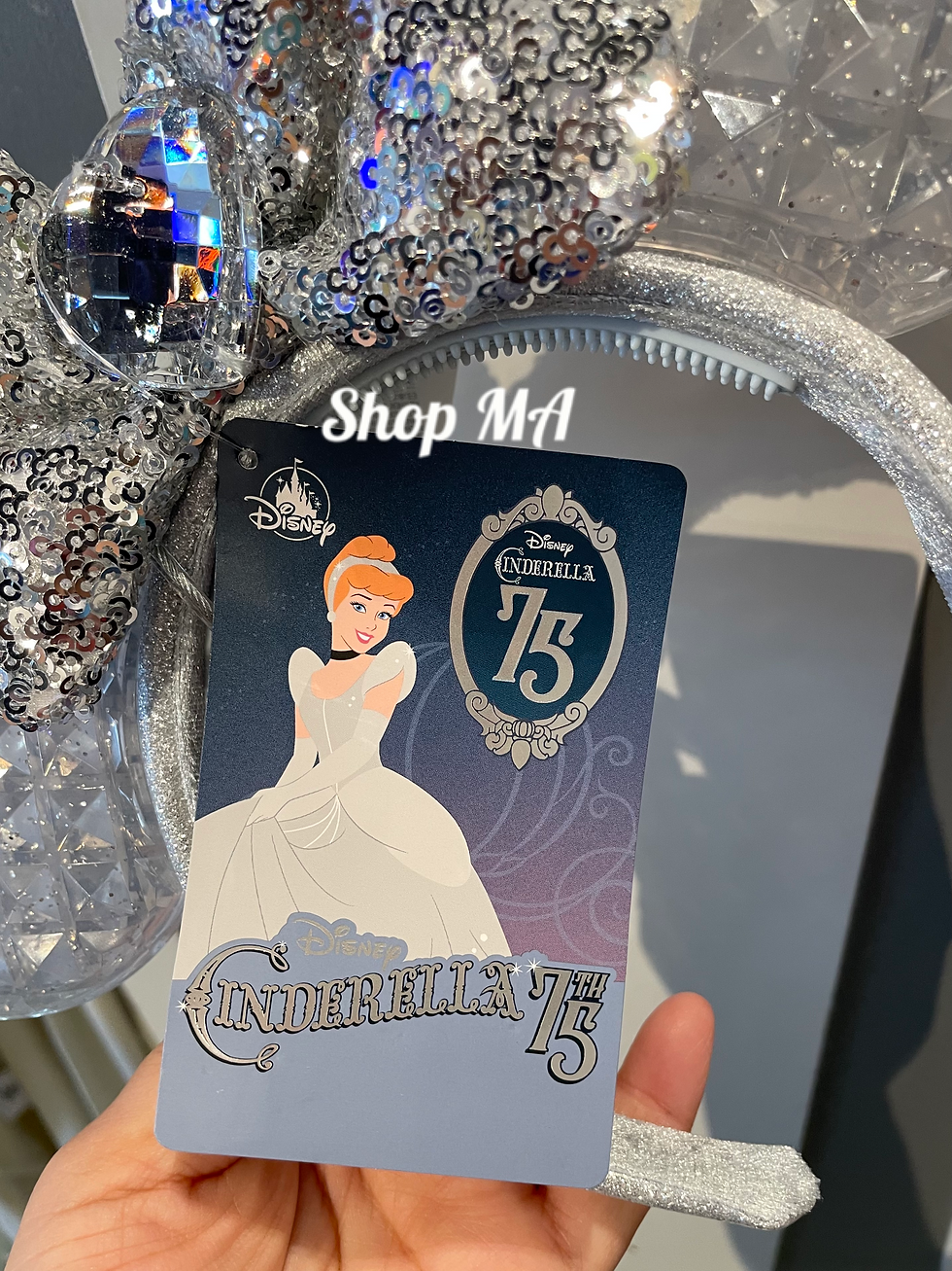 ディズニー シンデレラ75周年記念カチューシャ シンデレラ75周年 カチューシャ | Shop MA
