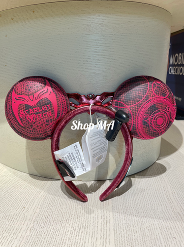香港ディズニー　ラウンジフライ  スカーレット・ウィッチ カチューシャ 香港ディズニー ラウンジフライ スカーレット・ウィッチ