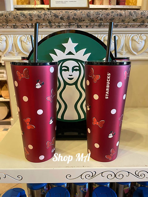 日本未発売‼️ミッキーデザインストロー付きステンレスタンブラー　WDW 日本未発売‼️ミッキーデザインストロー付きステンレス
