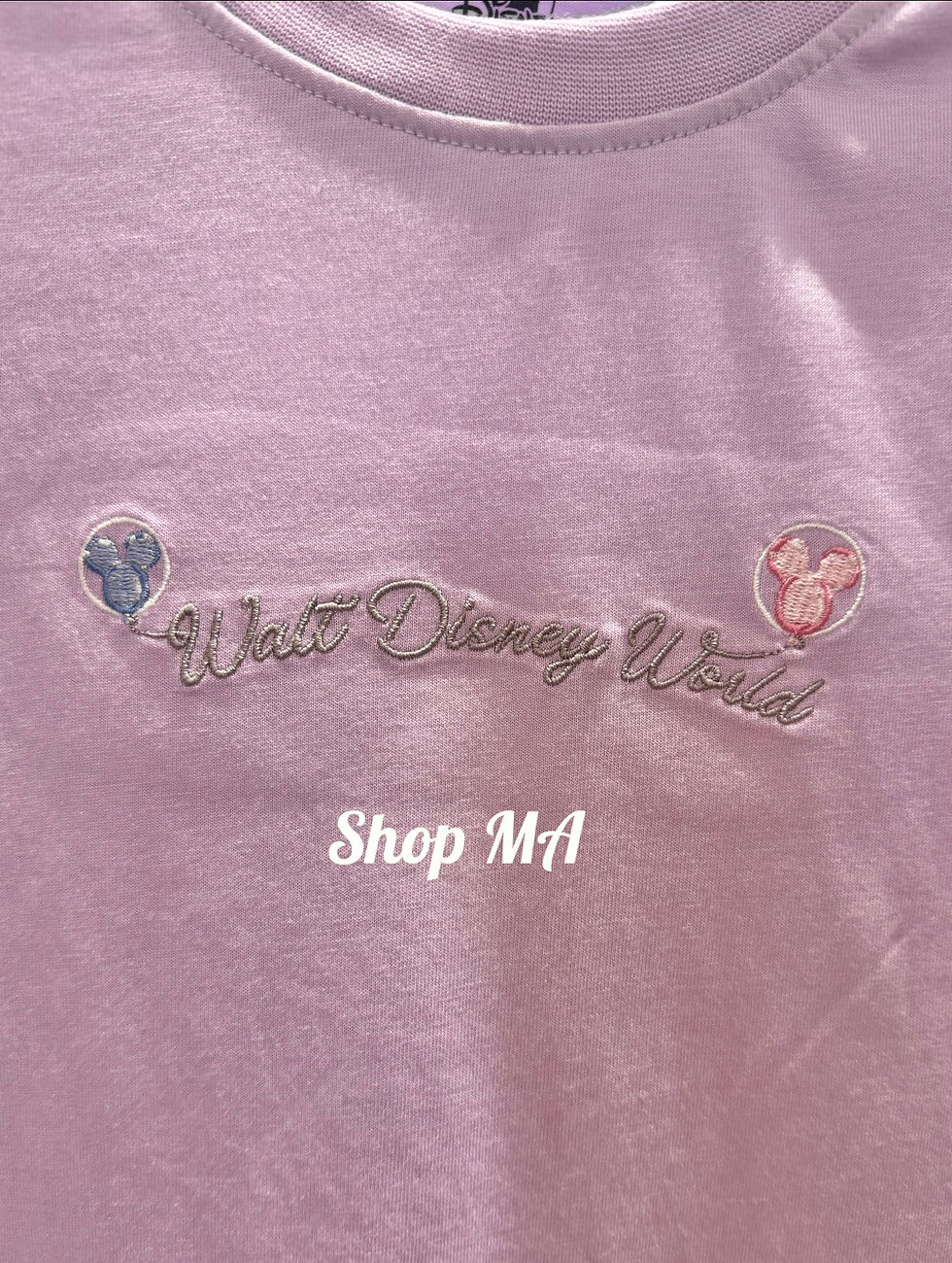 サムネイル： シンデレラ城＆バルーン　レディース　Tシャツ