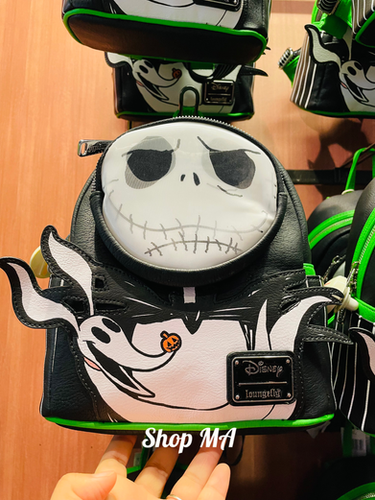 LOUNGEFLY ナイトメアビフォアクリスマス ゼロ リュック Amazon.com: Loungefly Nightmare Before Christmas Zero