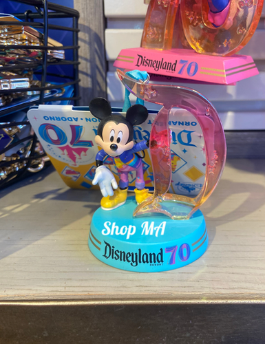 【Disney】Disneyland 70周年 ミッキーマウス ロゴ オーナメント ディズニーランド70周年 ミッキー オーナメント | Shop MA