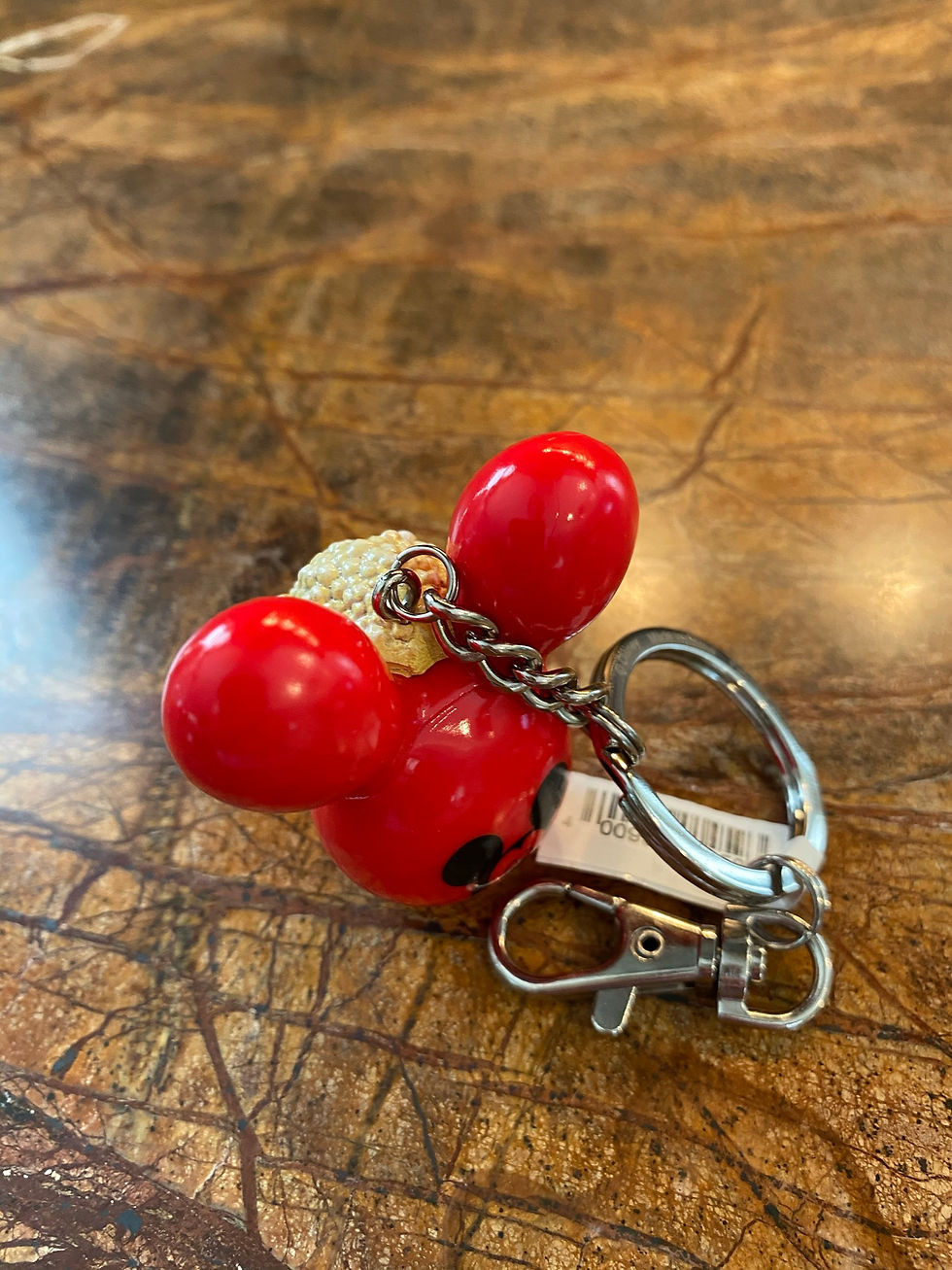 Thumbnail: Red Mickey Balloon Popcorn Bucket Keychain by Disney