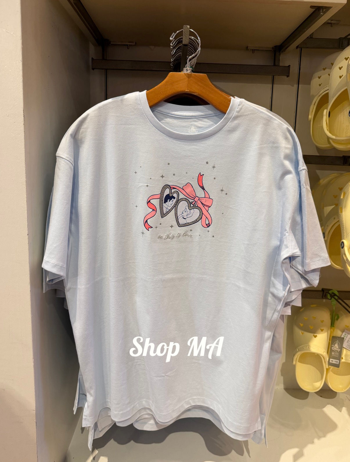 シンデレラ＆プリンスチャーミング　レディース　Tシャツ