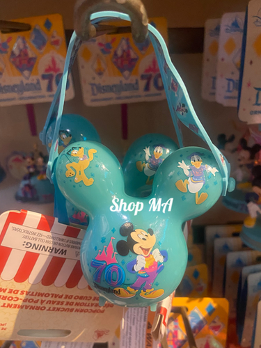 ディズニーランド70周年 ミッキーバルーン ポップコーンバケット
