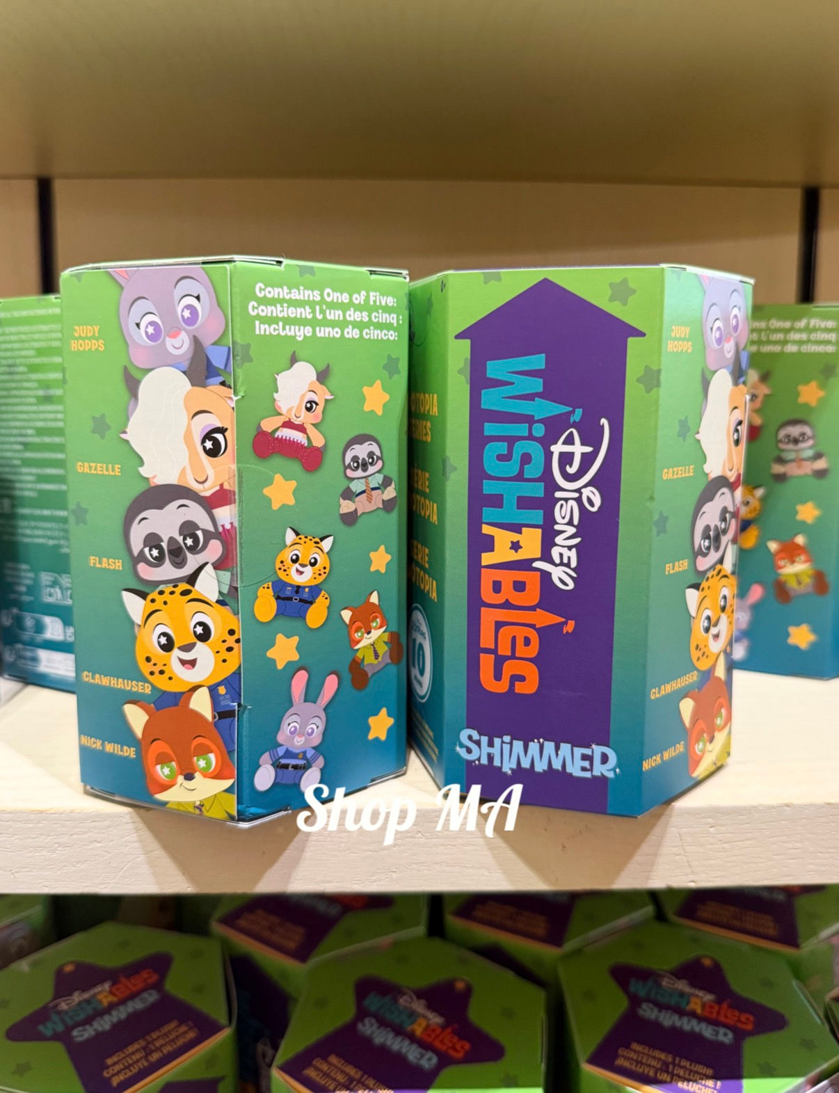 ウィッシャブルズ　ズートピア　ミステリーボックス