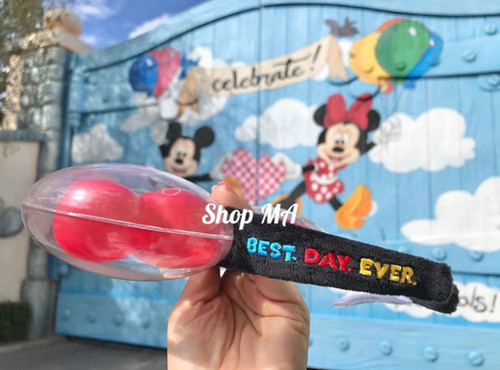 ディズニー　光るカチューシャ　バルーン　赤　2個セット Disney - ディズニー カチューシャ バルーン 海外限定 光る