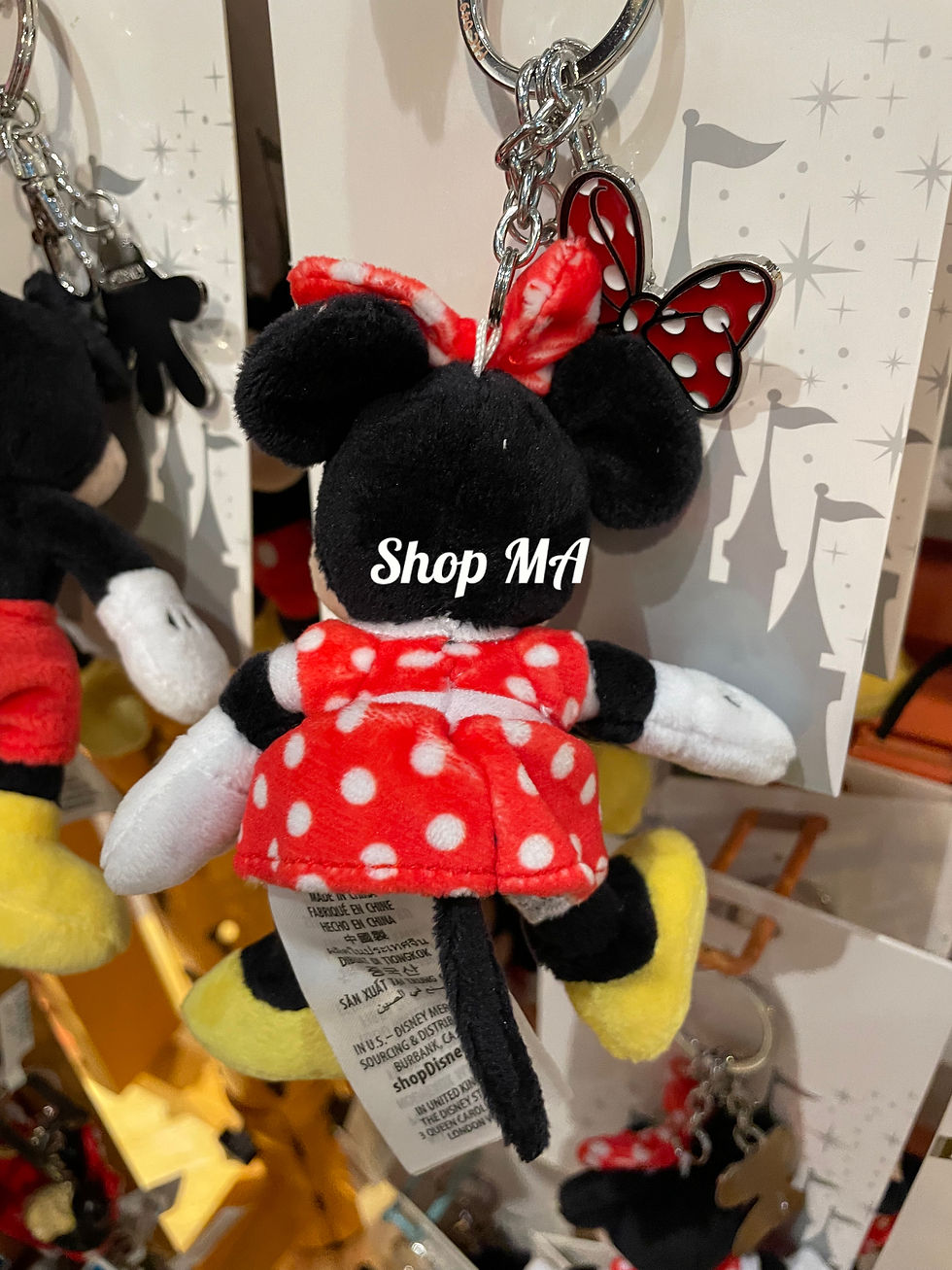 ミッキー ぬいぐるみキーホルダー・キーチェーン MICKEY'S BAKERY ミッキー ぬいぐるみ キーホルダー キーチェーン BAKERY