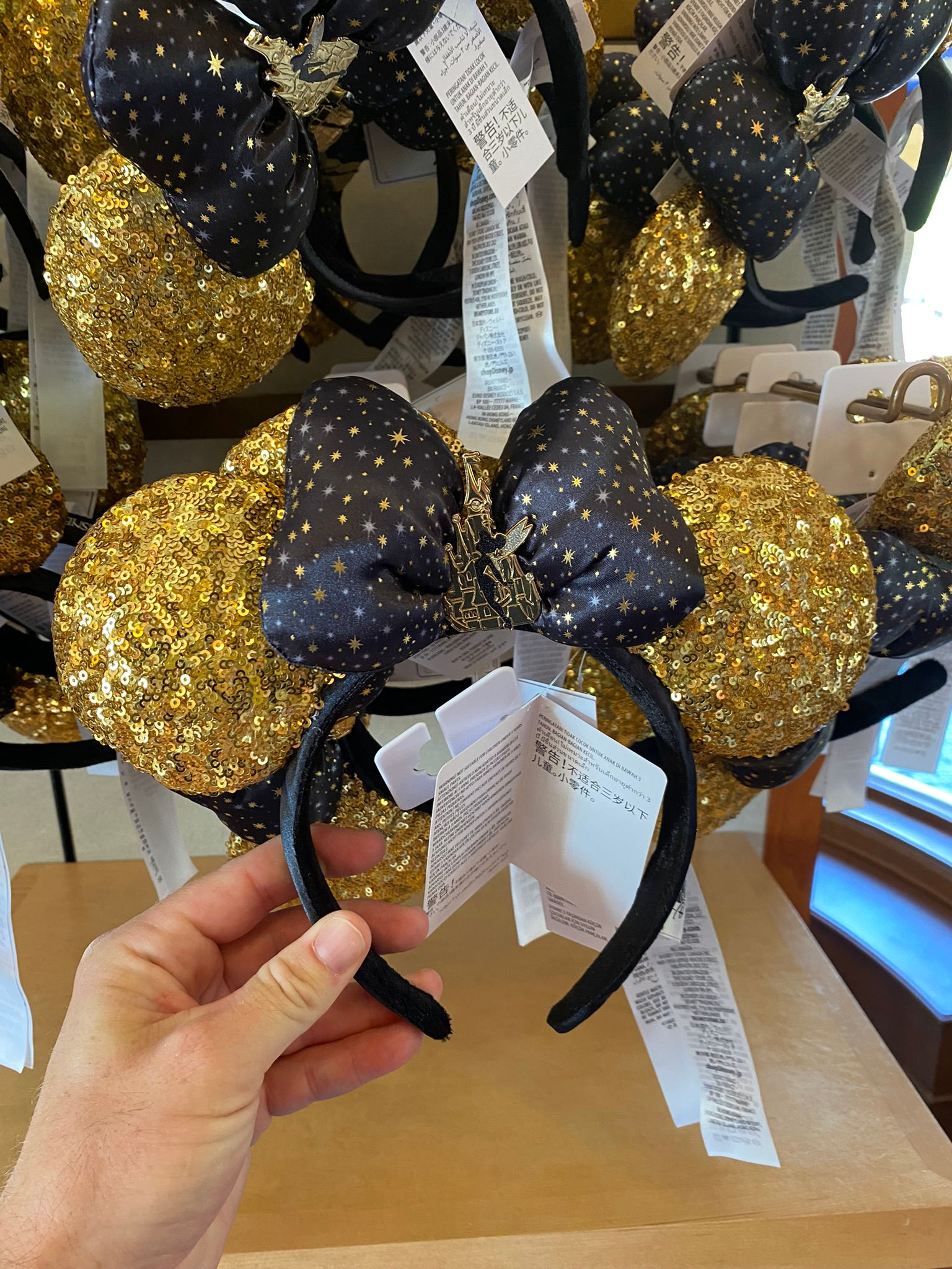 【完売品】【在庫限り】ディズニーランドパリ３０周年記念　カチューシャ