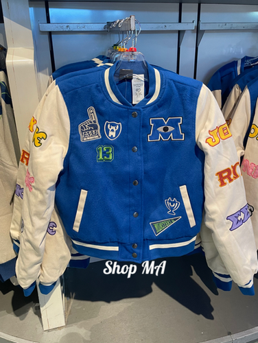 ☆レア　希少　ディズニー　バーシティジャケット☆M☆海外　アメリカ モンスターズユニバーシティ バーシティジャケット | Shop MA