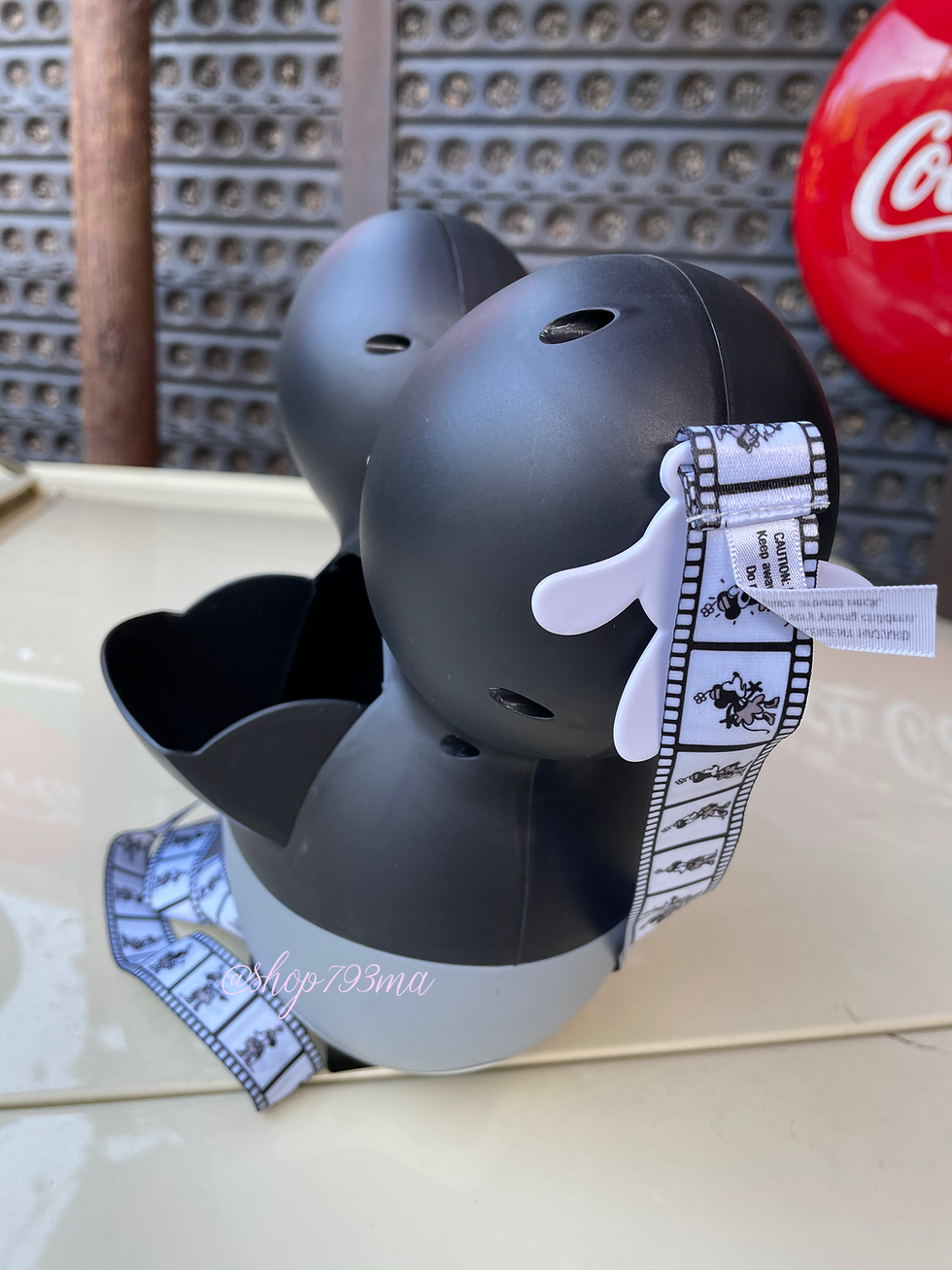 レア☆ディズニーポップコーンバケットバルーン 蒸気船ウィリー