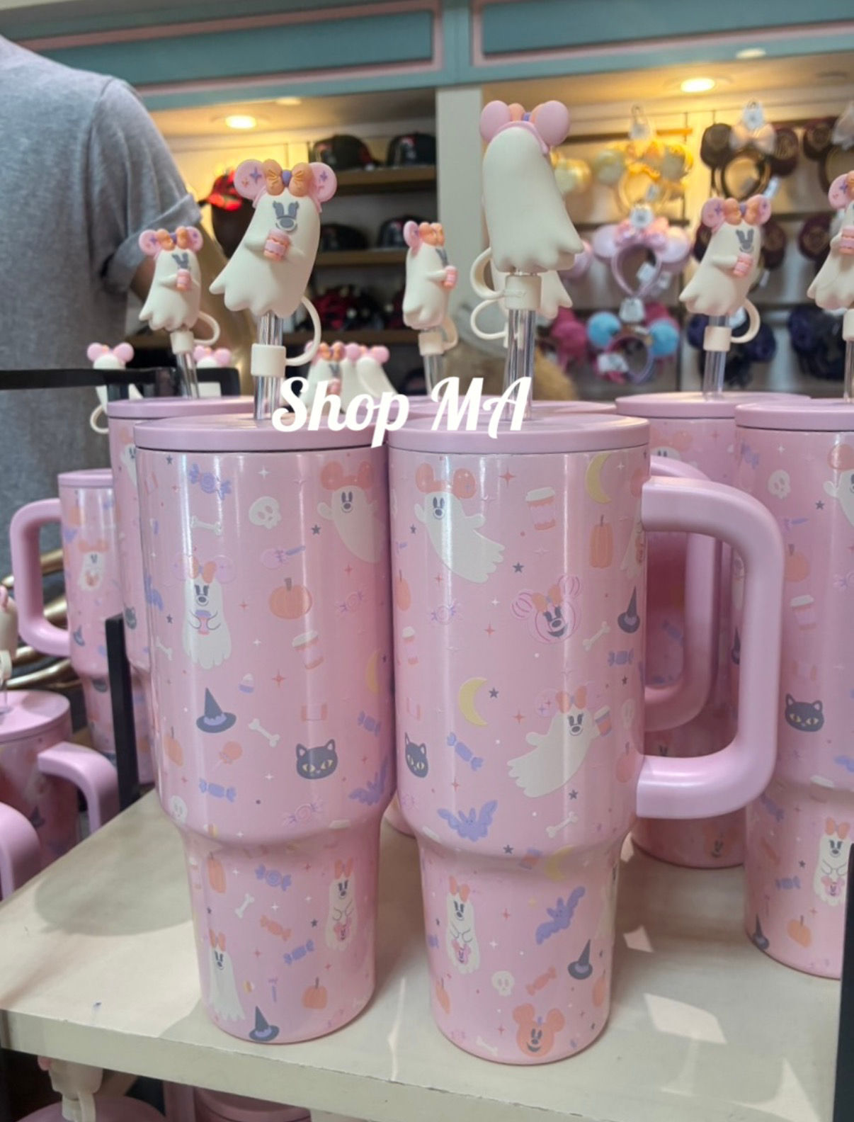 おばけミッキー＆ミニー　ステンレスタンブラー