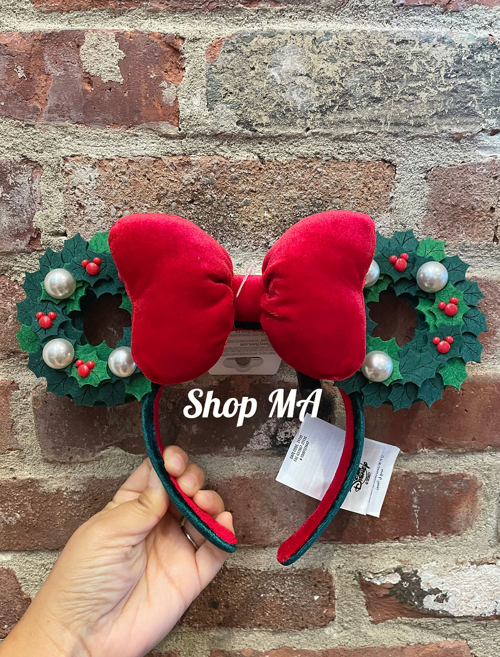 クリスマスリース　カチューシャ