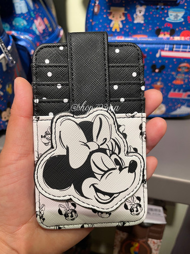☆Loungefly☆パーク限定 ミニーちゃん水玉柄 カードケース ラウンジフライ 水玉ミニー カードケース | Shop MA