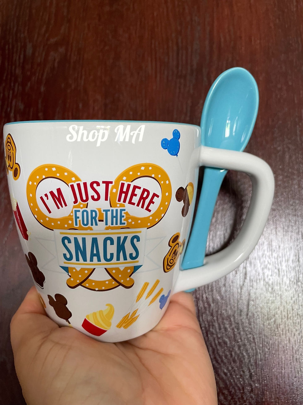 Disney Parks Snacks Mug with Spoon by Disney